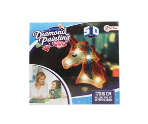 Barnerom - Toi-Toys Diamond Painting Lamp Unicorn - 46655A