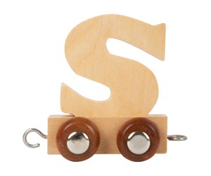 Treleker - Small Foot - Wooden Letter Train - S - 7478