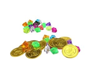 Leketøy - Toi-Toys Pirate Coins and Diamonds - 17654A