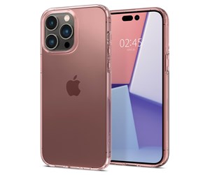 Mobil - Deksel og etui - Spigen Crystal Flex - rose crystal - iPhone 14 Pro Max - ACS04638