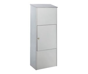 Postkasser - MEFA Bosca 408 parcelbox with Ruko lock  Galvanized - 408900R