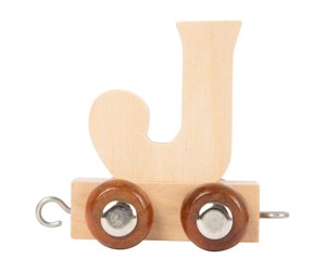 Treleker - Small Foot - Wooden Letter Train - J - 7469