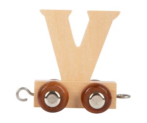 Treleker - Small Foot - Wooden Letter Train - V - 7481