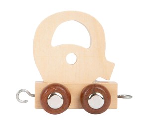 Treleker - Small Foot - Wooden Letter Train - Q - 7476