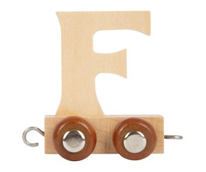 Treleker - Small Foot - Wooden Letter Train - F - 7465