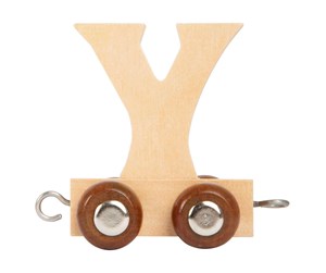 Treleker - Small Foot - Wooden Letter Train - Y - 7484