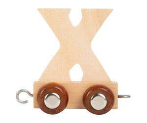 Treleker - Small Foot - Wooden Letter Train - X - 7483