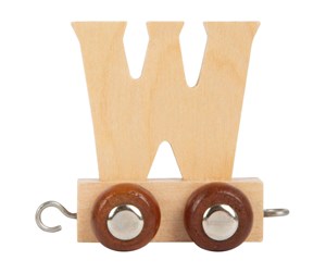 Treleker - Small Foot - Wooden Letter Train - W - 7482