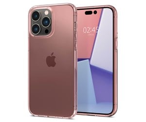 Mobil - Deksel og etui - Spigen Crystal Flex - rose crystal - iPhone 14 Pro - ACS04665