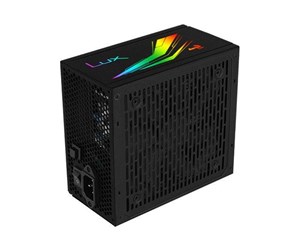 Strømforsyning (PSU) - AeroCool - power supply Strømforsyning (PSU) - 750 Watt - 120 mm - ATX - 80 Plus Bronze sertifisert - AEROPGSLUXRGB-750