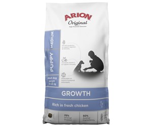 Hund - ARION original growth chicken medium 12 kg - 106061