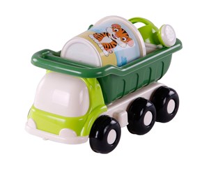 Utendørsleker - Cavallino Toys Cavallino Beach Dump Truck with Bucket Set Green 5 pcs. - 9140SF01