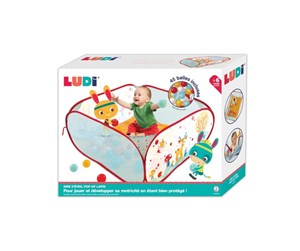 Babyleker - LUDI Play pen with balls - Forest - (LU20005)