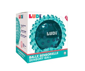 Babyleker - LUDI - Sensory Ball - Blue - (LU30114) - (LU30114)