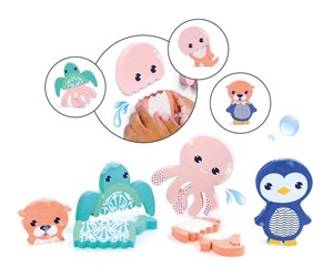 Babyleker - LUDI - Mix & Match - Foam animals for the bath (LU40078) - (LU40078)