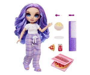 Dukker, Bamser & Utstyr - MGA Rainbow High - Junior High Doll - Violet - 0035051503705