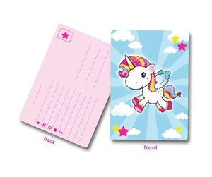 Leketøy - Folat BV Unicorn Invitations 8pcs. - 65048