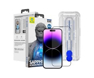 Mobil - Beskyttelsesglass - Blueo Sapphire Screen Protector With Applicator - iPhone 14/13/13 Pro - BSSP-I1313PRO14