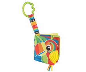 Babyleker - Playgro Jungle bite book w/ hanger - 0183858