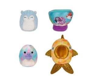 Dukker, Bamser & Utstyr - Jazwares Squishville - Accessory Set - Fishy Friends (2320057) - 0191726507031