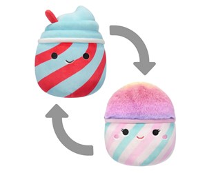 Dukker, Bamser & Utstyr - Squishmallows Flip-a-Mallows Tucker and Bevin 13 cm - 0196566410848