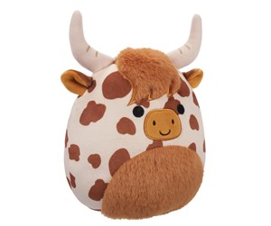 Dukker, Bamser & Utstyr - Jazwares Squishmallows - 19 cm P19 - Alonzo Highland Cow - 0196566411371