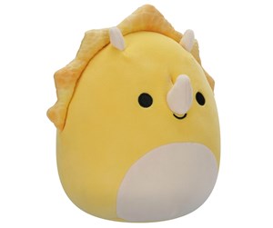 Dukker, Bamser & Utstyr - Squishmallows 19 cm P19 - Lancaster the Yellow Triceratops - 0196566411418