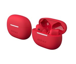 Hodetelefoner - defunc TRUE ANC Wireless BT Earbuds Red - D4353