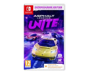 Spill - Asphalt Legends Unite (Supercharged Edition) - Code in a Box - Nintendo Switch - Racing - 5016488141284