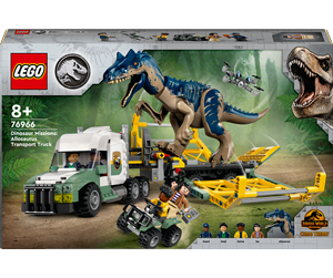 LEGO® - LEGO Jurassic World 76966 Dinosauroppdrag - Allosaurus-transport - 76966