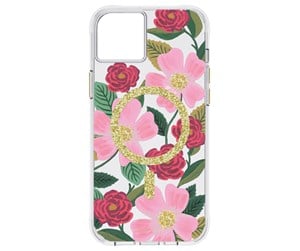 Mobil - Deksel og etui - Case Mate Rifle Paper Rose Garden MagSafe - iPhone 14 Plus - RP049280