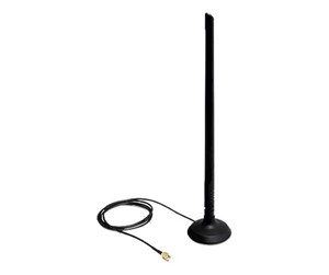 Tilbehør - DeLOCK SMA WLAN Antenna with Magnetic Stand - 88410