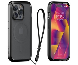 Mobil - Deksel og etui - Catalyst Influence case - MagSafe - stealth black - iPhone 15 Pro - CATDMSPH15BLKMP