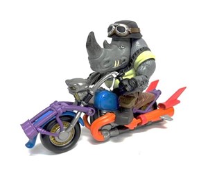 Figurer - Turtles Mutant Mayhem Rocksteady Cycle - 46-83447