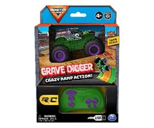 Leketøysbil - Monster Jam RC 1:64 - Grave Digger - 6068563