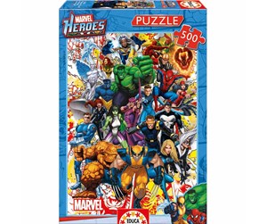 Puslespill - Educa 500 Marvel helter - 80-15560