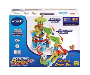 Byggesett - VTech Vtech Marble Rush Double Drop Set, 47 Ps - 950-529632