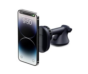 Mobil - Andre tilbehør - iOttie Velox Pro MagSafe Magnetic Wireless CryoFlow Cooling Dash & Windshield Car Mount - VLXWCG204