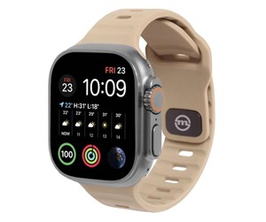 Smartklokke - Tilbehør - Mobile Origin Strap - brown - Apple Watch 49mm/45mm/44mm/42mm - AWS-01-BRW