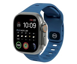 Smartklokke - Tilbehør - Mobile Origin Strap - sea blue - Apple Watch 49mm/45mm/44mm/42mm - AWS-01-SBL