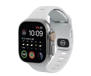 Smartklokke - Tilbehør - Mobile Origin Strap - white - Apple Watch 49mm/45mm/44mm/42mm - AWS-01-WHT