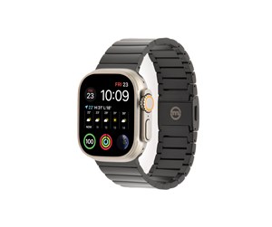 Smartklokke - Tilbehør - Mobile Origin Watch Titanium Band - black - Apple Watch 49mm/45mm/44mm/42mm - AWTB-TITAN-BLK