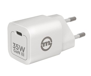 Mobil - Adaptere og ladere - Mobile Origin 35W GaN III Super Charger Single USB-C - white - GAN-35W-1C-WHT