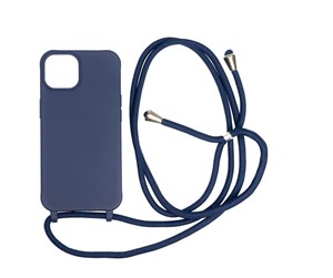 Mobil - Deksel og etui - Mobile Origin Lanyard Case - blue - iPhone 14 - LYC-S-BLU-14