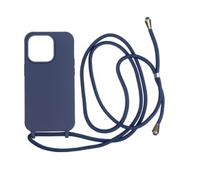 Mobil - Deksel og etui - Mobile Origin Lanyard Case - blue - iPhone 14 Pro - LYC-S-BLU-14PRO