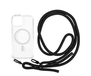 Mobil - Deksel og etui - Mobile Origin Lanyard MagSafe Case - clear - iPhone 14 - LYC-S-CLR-MS-14