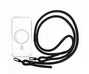 Mobil - Deksel og etui - Mobile Origin Lanyard MagSafe Case - clear - iPhone 15 - LYC-S-CLR-MS-15