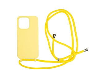 Mobil - Deksel og etui - Mobile Origin Lanyard Case - yellow - iPhone 14 Pro - LYC-S-YLW-14PRO