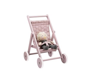 Dukker, Bamser & Utstyr - Smallstuff Doll Stroller - Powder - 51004-01