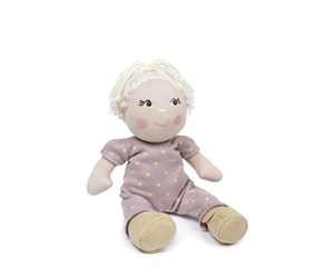 Dukker, Bamser & Utstyr - Smallstuff Knitted Doll 30 cm - Lilly - 40010-10